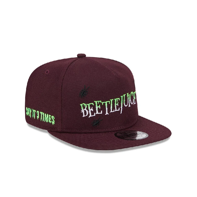 Beetlejuice Golfer Snapback