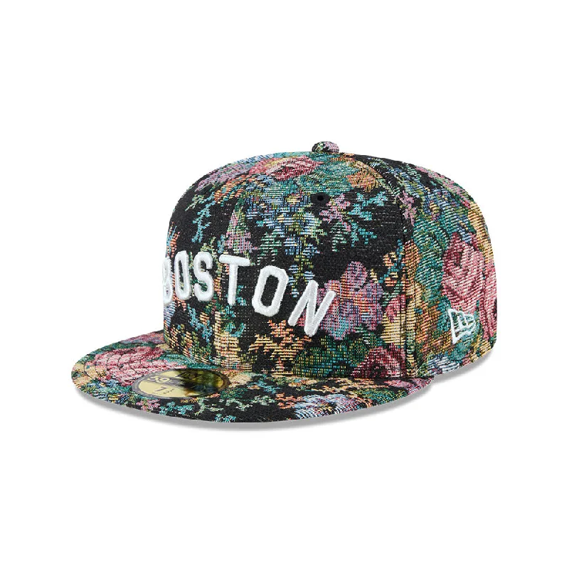 Boston Red Sox MLB Jacquard Patterns 59FIFTY Cerrada