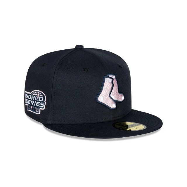 Boston Red Sox MLB Navy Pink 59FIFTY Cerrada