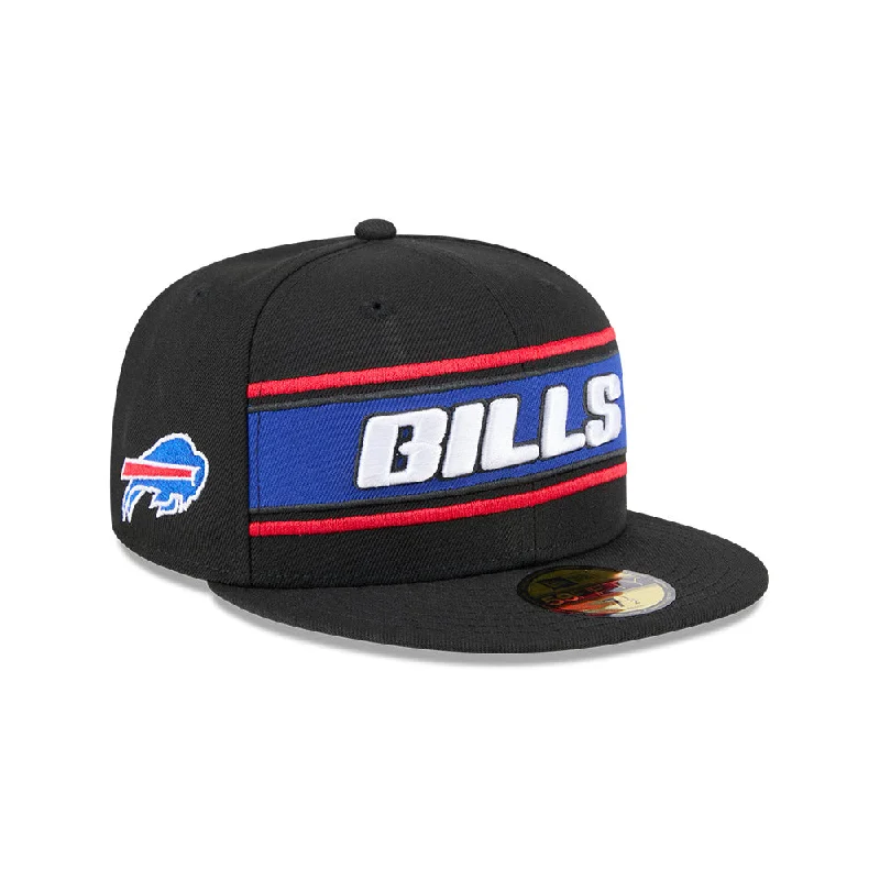 Buffalo Bills NFL Sideline Black 2024 59FIFTY Cerrada