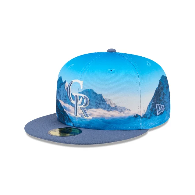 Colorado Rockies MLB Photoreal 59FIFTY Cerrada