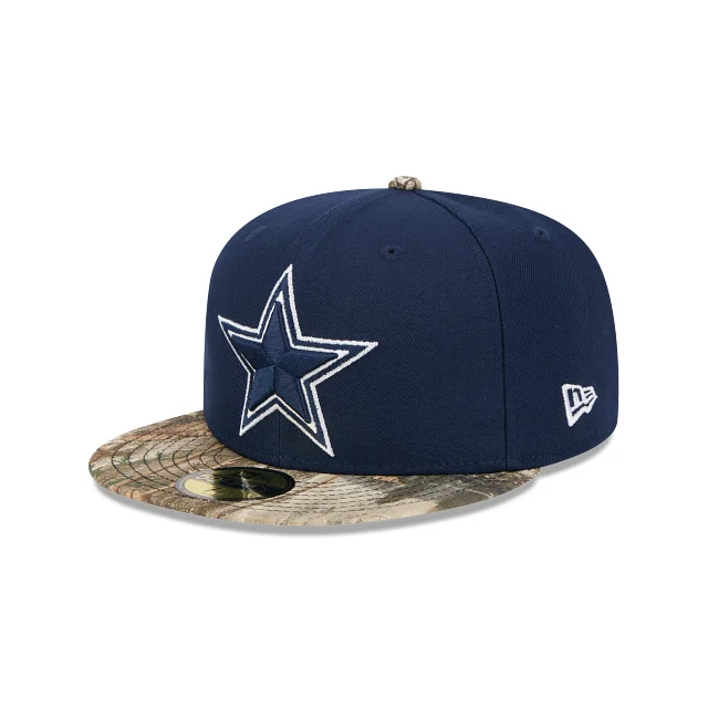 Dallas Cowboys NFL Camo Real Tree 59FIFTY Cerrada