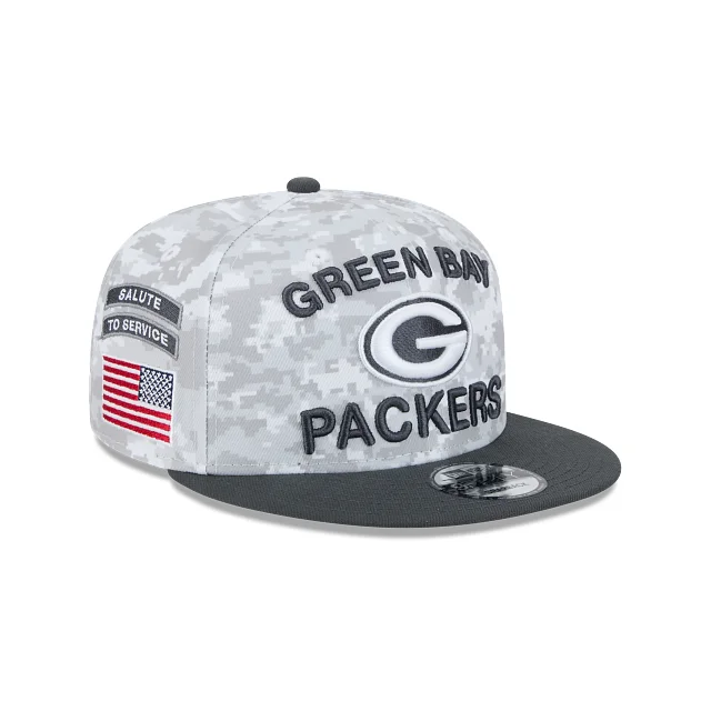 Green Bay Packers NFL Salute to Service 2024 9FIFTY Snapback