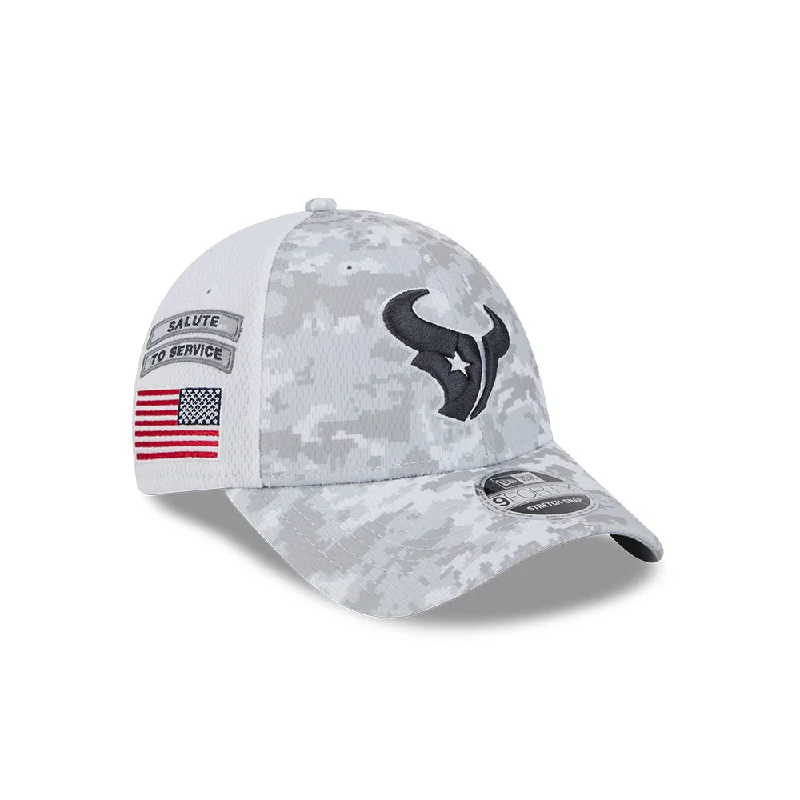 Houston Texans NFL Salute to Service 2024 9FORTY Snapback