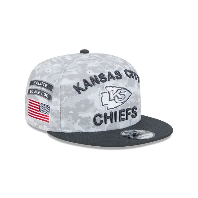 Kansas City Chiefs NFL Salute to Service 2024 9FIFTY Snapback