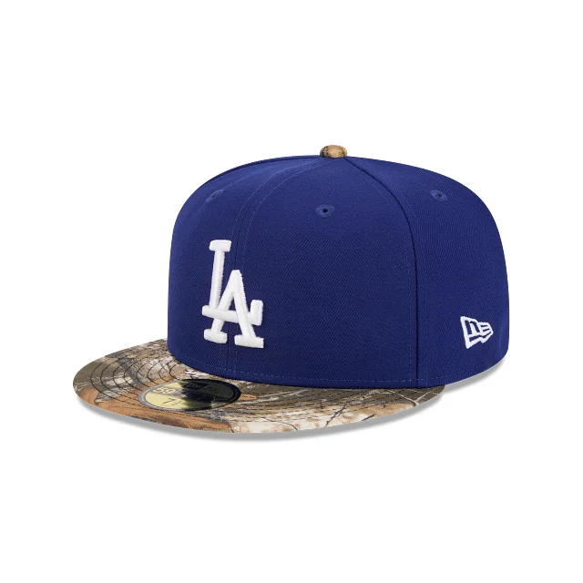 Los Angeles Dodgers MLB Camo Real Tree 59FIFTY Cerrada