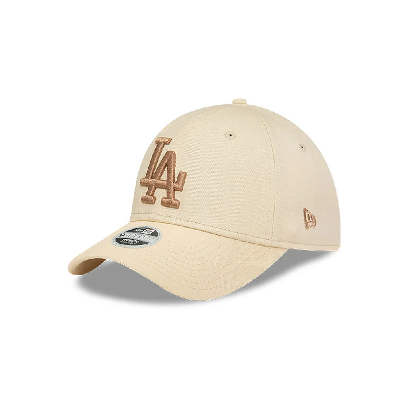 Los Angeles Dodgers MLB League Essentials 9FORTY Strapback Beige para Mujer