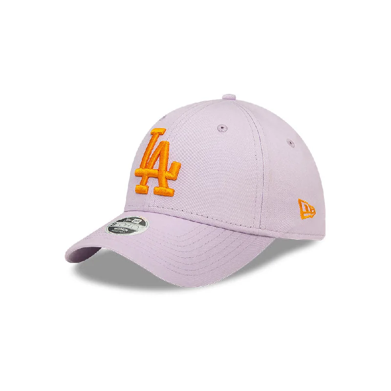 Los Angeles Dodgers MLB League Essentials 9FORTY Strapback Morada para Mujer