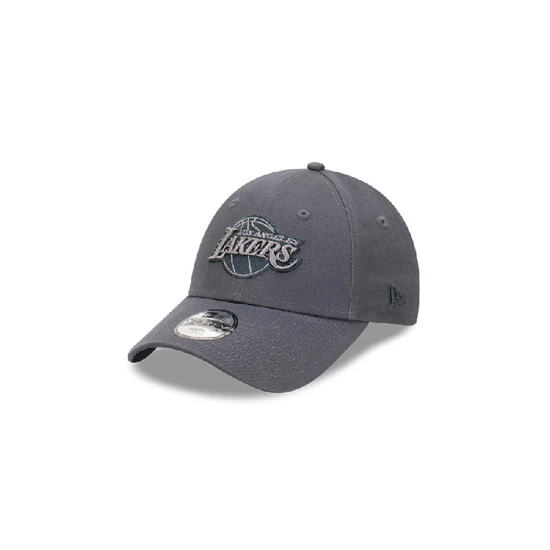 Los Angeles Lakers NBA Monochrome 9FORTY Snapback Gris para Niña o Niño