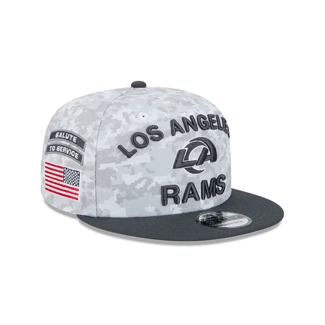 Los Angeles Rams NFL Salute to Service 2024 9FIFTY Snapback