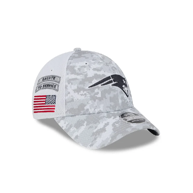 New England Patriots NFL Salute to Service 2024 9FORTY Snapback