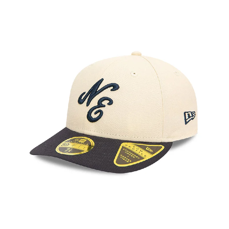 New Era Classic NE 59FIFTY LP Cerrada Beige