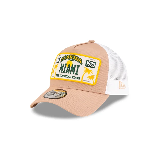 New Era Miami License Plate 9FORTY Snapback