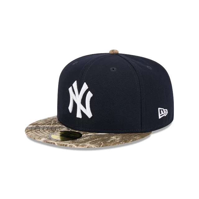 New York Yankees MLB Camo Real Tree 59FIFTY Cerrada