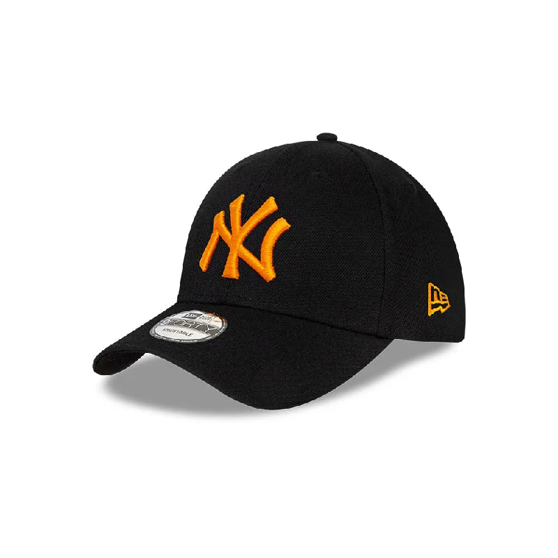 New York Yankees MLB League Essentials Orange Logo 9FORTY Strapback