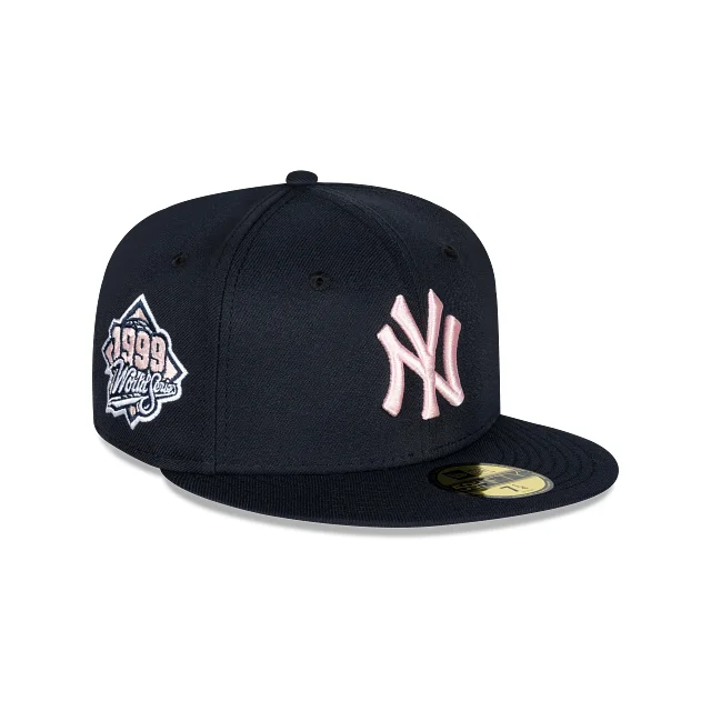 New York Yankees MLB Navy Pink 59FIFTY Cerrada