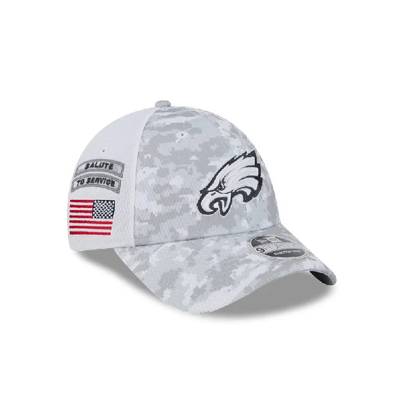 Philadelphia Eagles NFL Salute to Service 2024 9FORTY Snapback