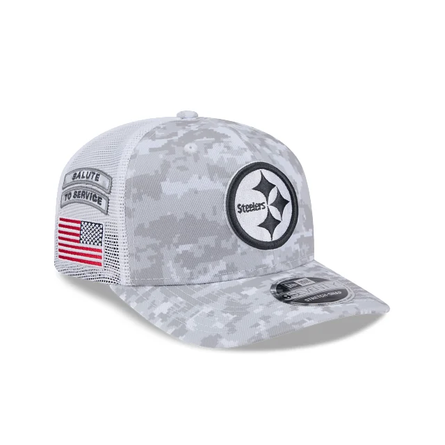 Pittsburgh Steelers NFL Salute to Service 2024 9SEVENTY Snapback