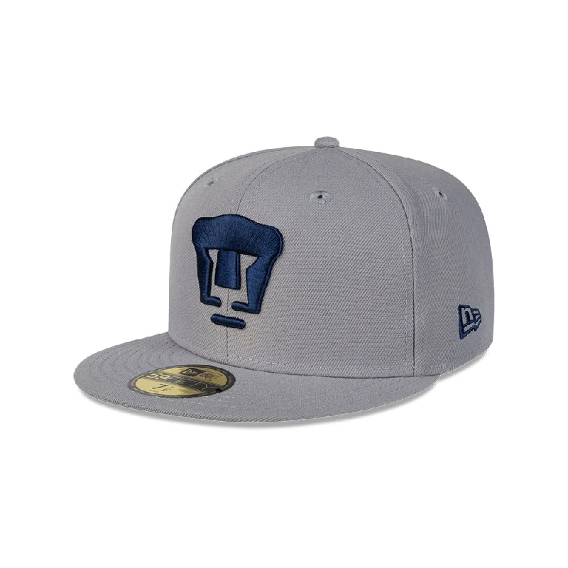 Pumas Gray Core 59FIFTY Cerrada