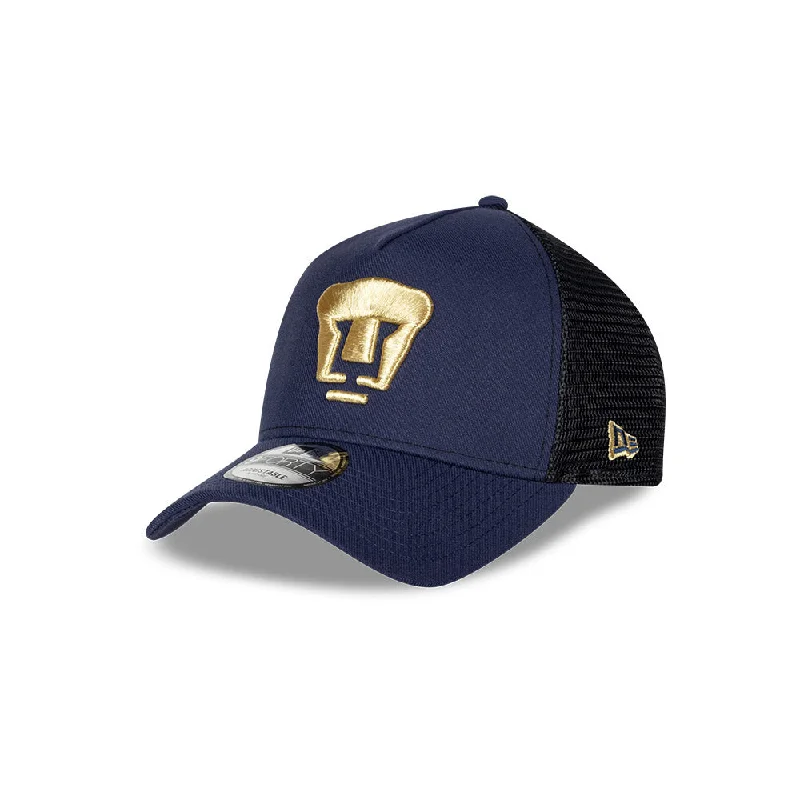 Pumas Navy Core 9FORTY AF Trucker Snapback