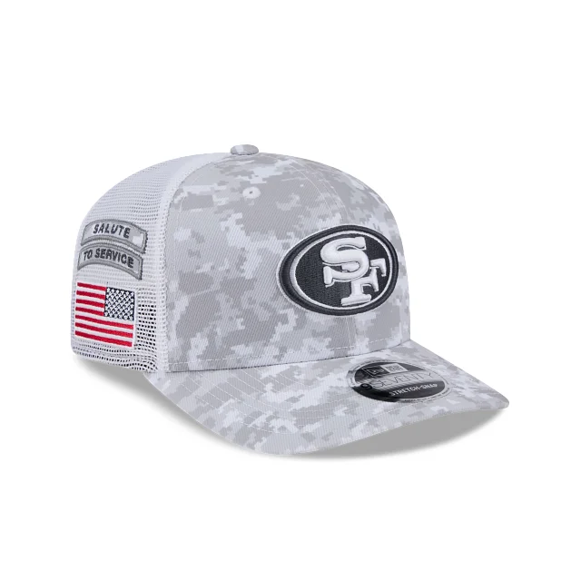 San Francisco 49Ers NFL Salute to Service 2024 9SEVENTY Snapback