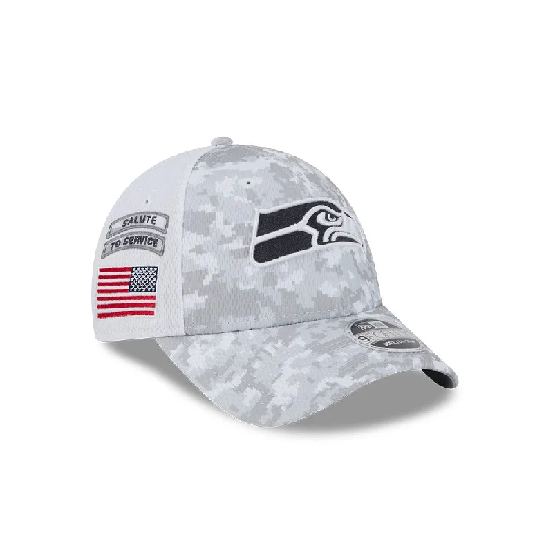 Seattle Seahawks NFL Salute to Service 2024 9FORTY Snapback