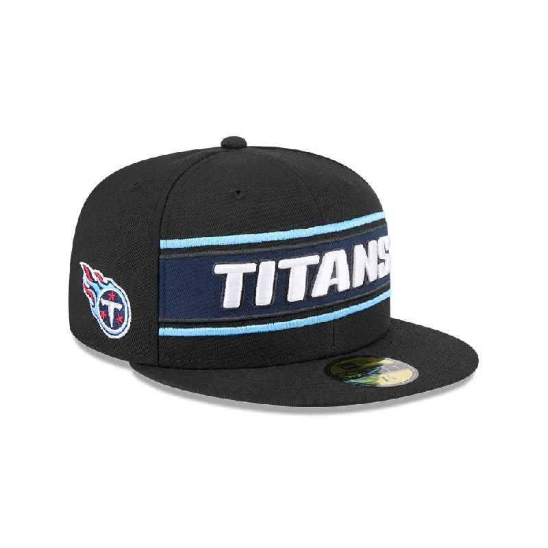 Tennessee Titans NFL Sideline Black 2024 59FIFTY Cerrada