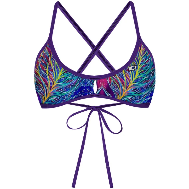 Bird of Paradise Demi Tieback Bikini Top