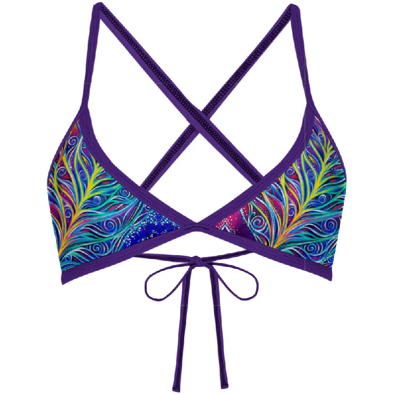 Bird of paradise Tieback Bikini Top