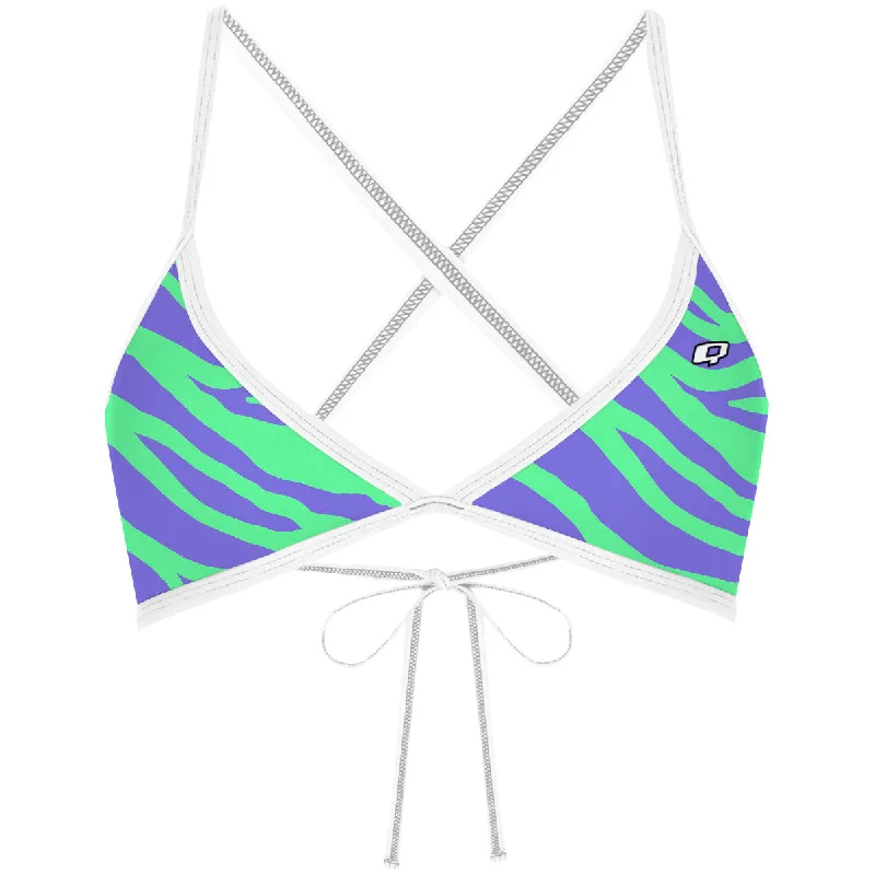 BrightZebra - Tieback Bikini Top