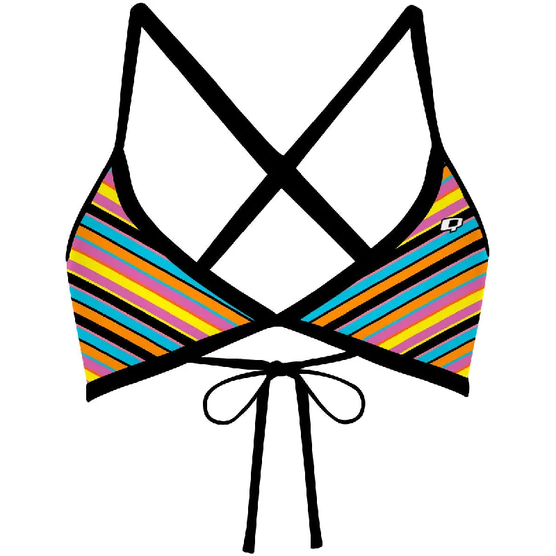 Dive Into Summer - Tieback Bikini Top