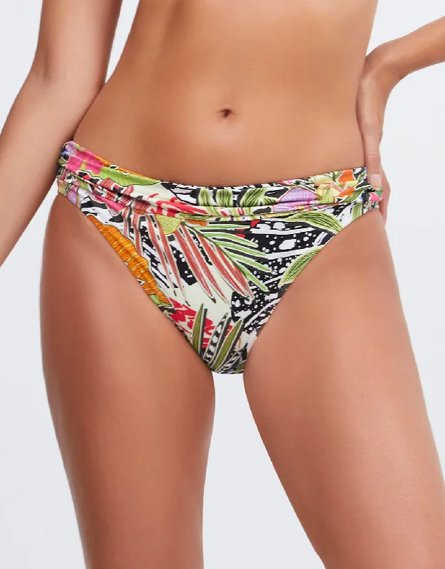 Palm Bikini Pant - Multi