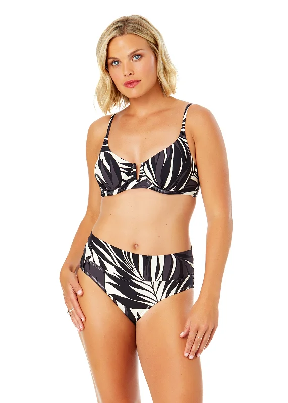 Women's Palm Chic  V Wire Underwire Bikini Swim Top