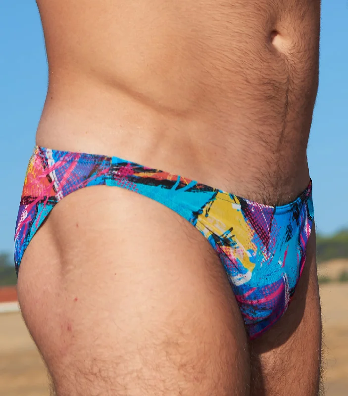 Bahama Tan Through Swim Micro Brief