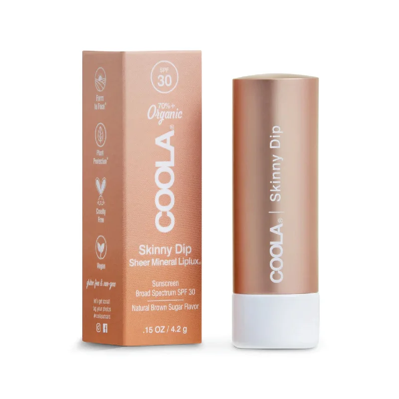 Coola Mineral Liplux Organic Tinted Lip Balm Sunscreen SPF 30