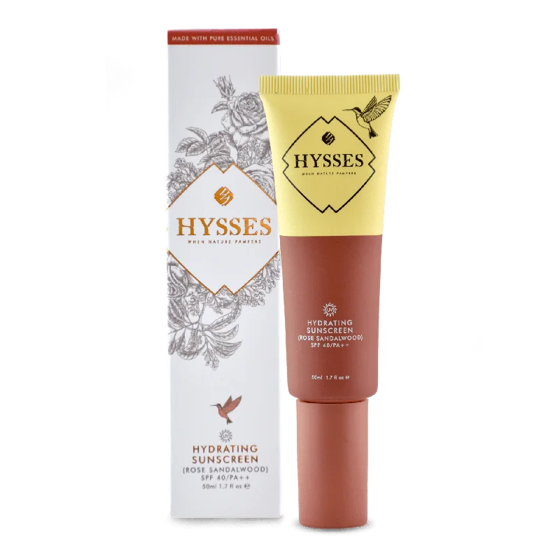 Hydrating Sunscreen Rose Sandalwood SPF 40 / PA++