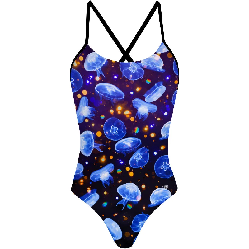 Jelly Jiggle - Tieback One Piece Swimsuit