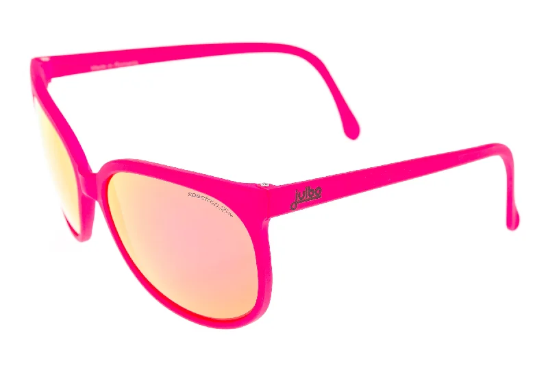 Julbo Megeve Sunglasses Pink Frame Pink Mirrored Lens