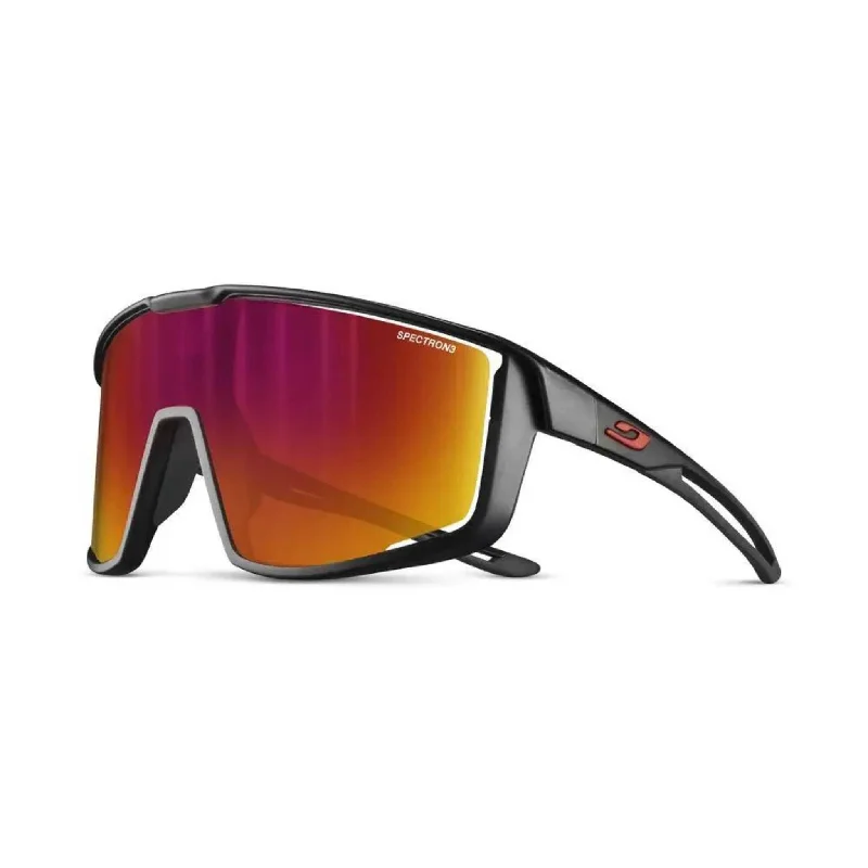 Julbo Fury Noir/Rouge Sunglasses - Polycarbonate Cat 3 Lens