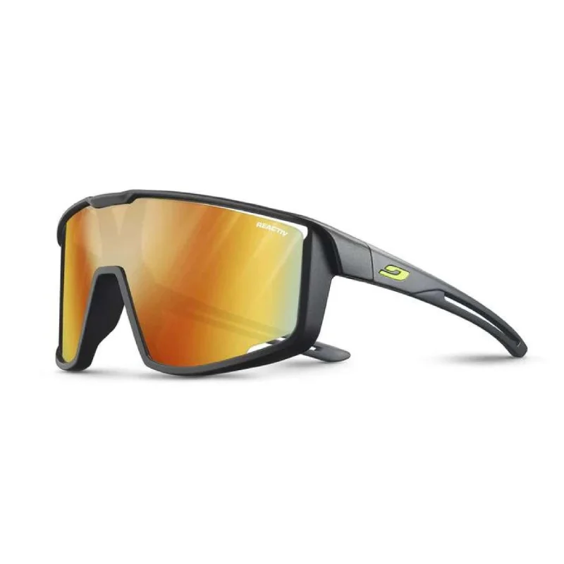 Julbo Fury S Black/Grey Sunglasses - Reaction 1-3 LAF