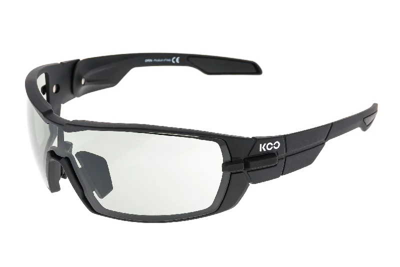 Kask KOO Open Sunglasses Matte Black Frame Black Lens