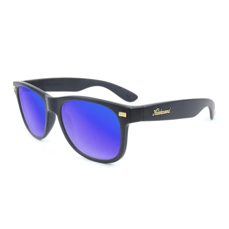 Knockaround Sunglasses | Fort Knocks | Matte Black / Moonshine