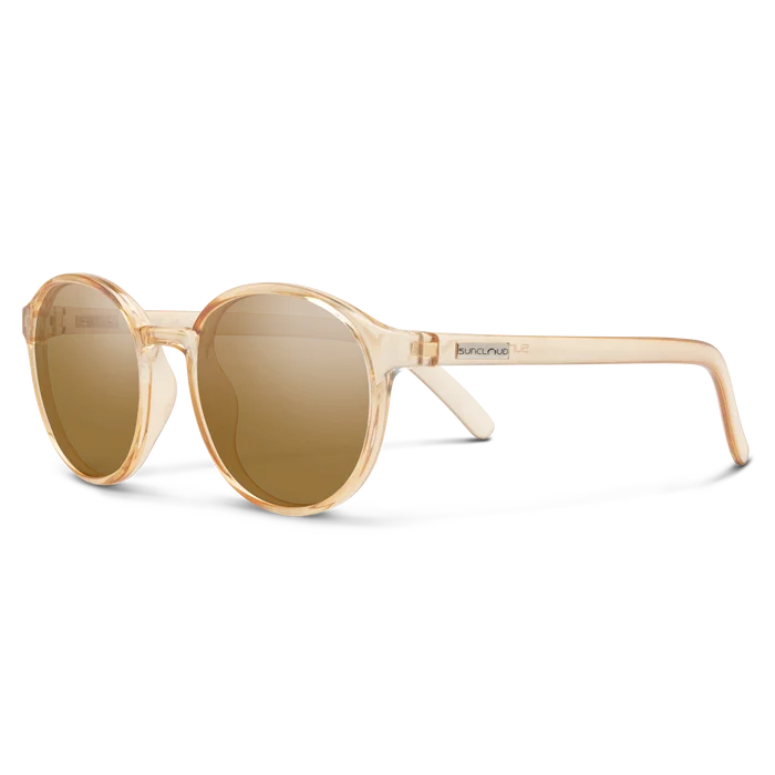 Crystal Peach/Polarized Brown