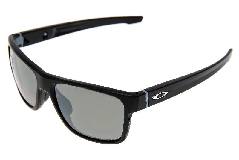 Oakley Crossrange Sunglasses Matte Black Frame Prizm Black Polarized Lens