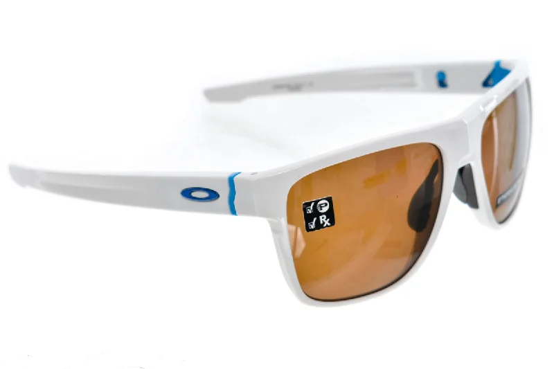 Oakley Crossrange Sunglasses White Frame Prizm Lens