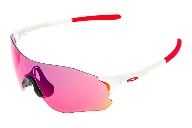 Oakley EV Zero Path Sunglasses Matte White Frame Prizm Road Lens