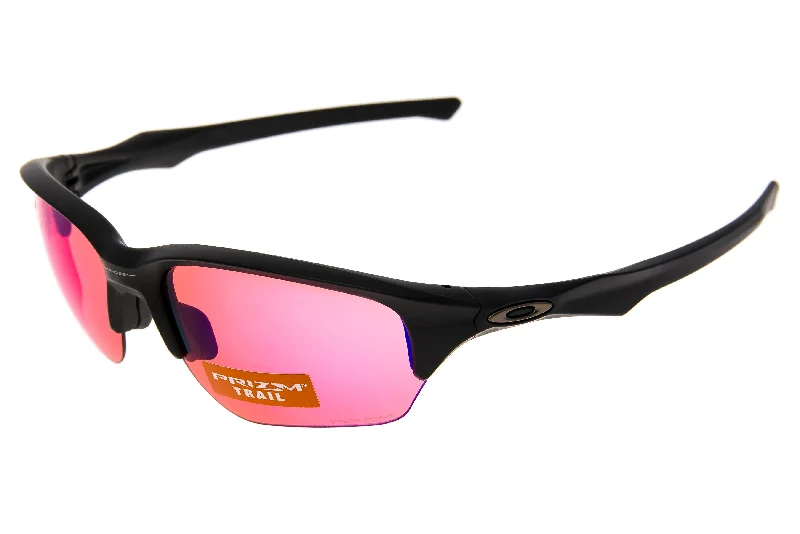 Oakley Flak Beta Sunglasses Matte Black Frame Prizm Trail Lens