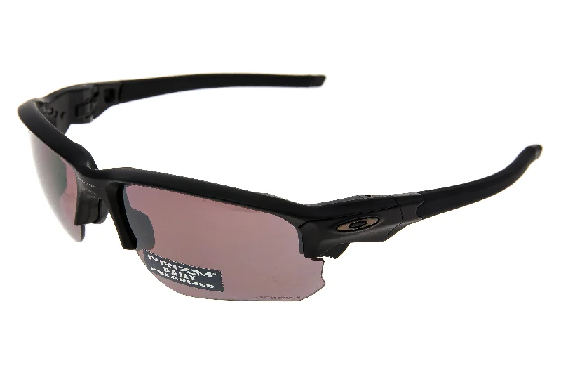 Oakley Flak Draft Sunglasses Matte Black Frame Prizm Daily Polarized Lens - Pre-Owned