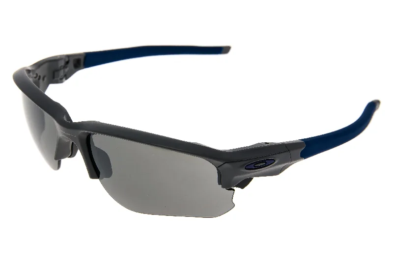 Oakley Flak Draft Sunglasses Matte Gray Frame Black Lens