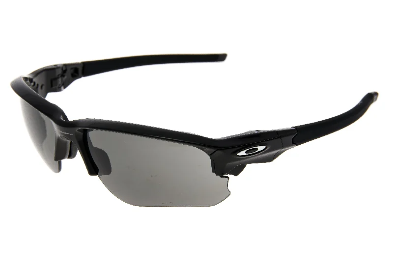 Oakley Flak Draft Sunglasses Polished Black Frame Black Lens